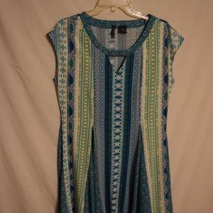 New direction blue summer dress